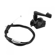 Tebru Thumb Accelerator Controller Throttle Wire Cable Assembly Fit For Motorcycle ATV Dirt Bike, Thumb Throttle Accelerator, Throttle Accelerator