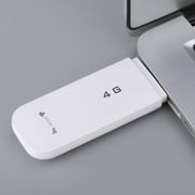 Tebru USB WiFi Hotspot, 4G LTE USB Wireless Network Adapter Pocket WiFi Router Mobile Hotspot Modem Stick