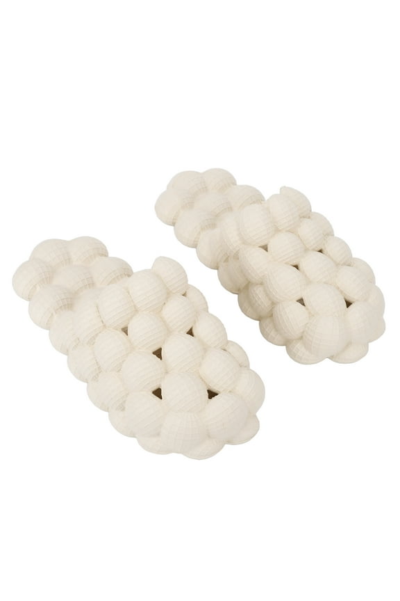 Unisex Sandals Ergonomic Soft Massage Bubble Slides, 39-40