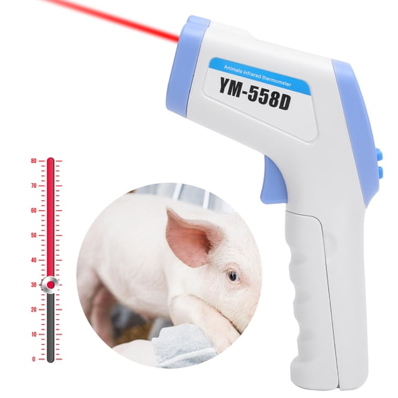 Tebru Veterinary Infrared Thermometer For Pigs Cattle Sheep Horses Animal Practical
