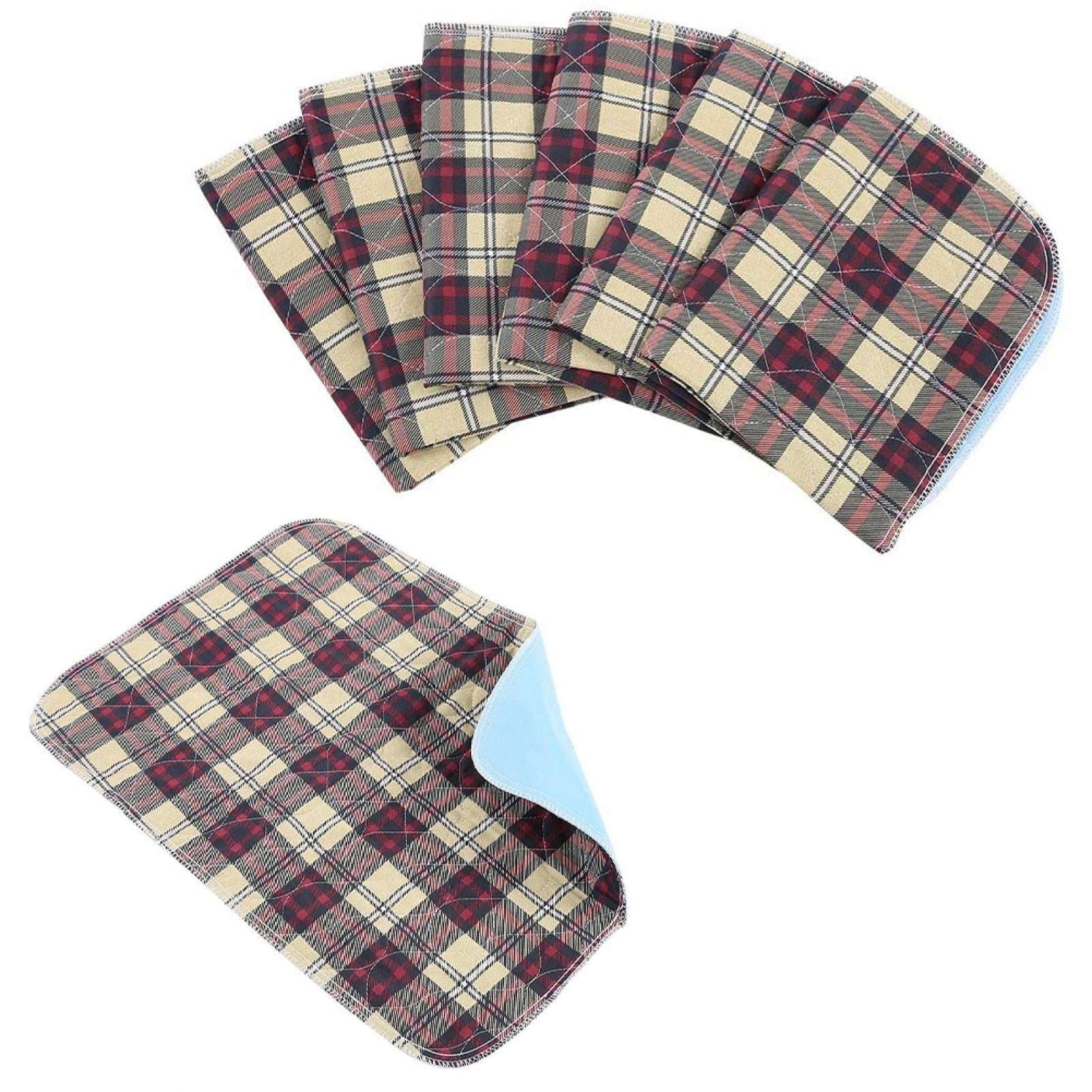 Tebru Washable Bed Pads, 3Pcs Reusable Waterproof Bed Pads For Adult Pads For Baby, Elderly