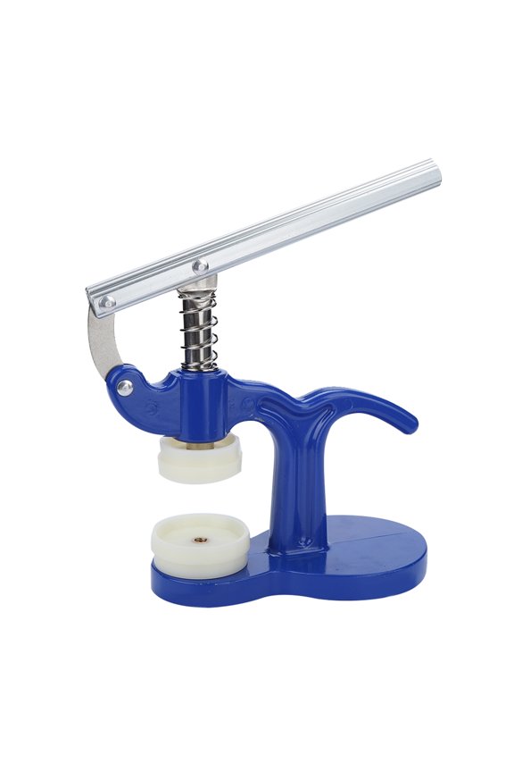 Watch Back Closer, Back Case Closer,Watch Back Case Cover Press Closer Watchmaker Presser Repair Tool With 12 Dies Blue