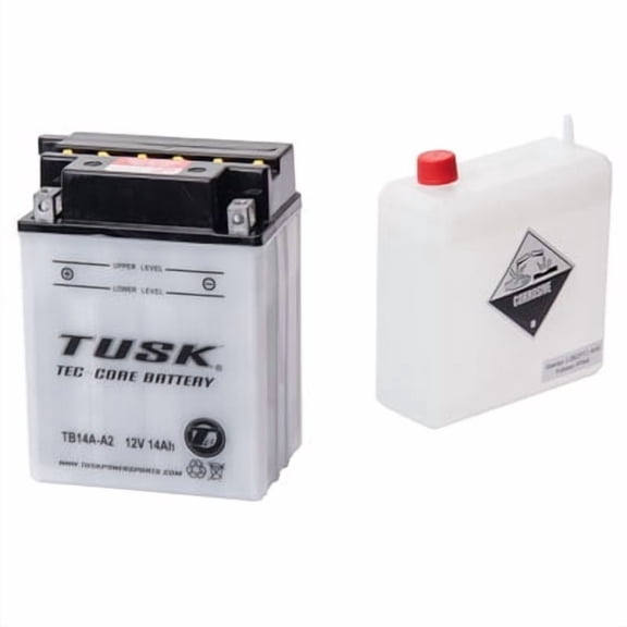 Tec-Core Battery with Acid TB14AA2 for Polaris TRAILBOSS 500 4x4 2001