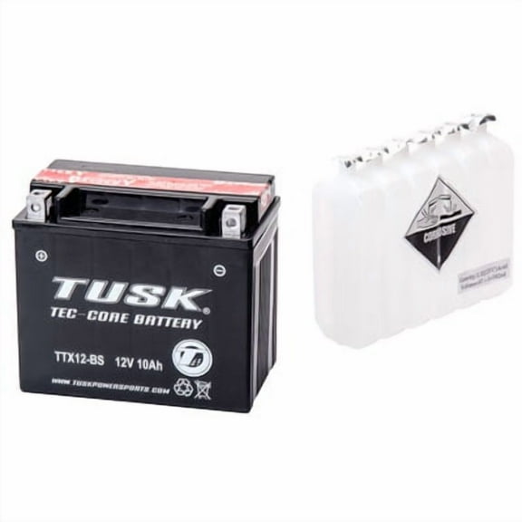 Tec-Core Battery with Acid TTX12BS Maintenance-Free for Triumph Bonneville T100 800 2002-2006