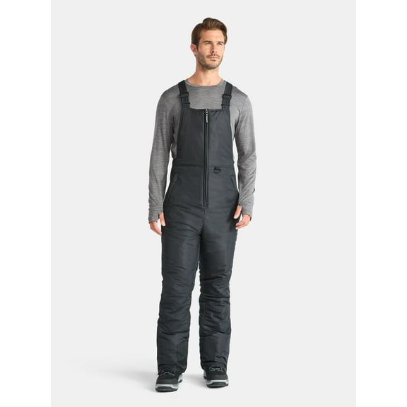 Tec-One Men’s Taslan Shell Ski Snowboard Bib Pants, Heavyweight, Sizes M-4XL