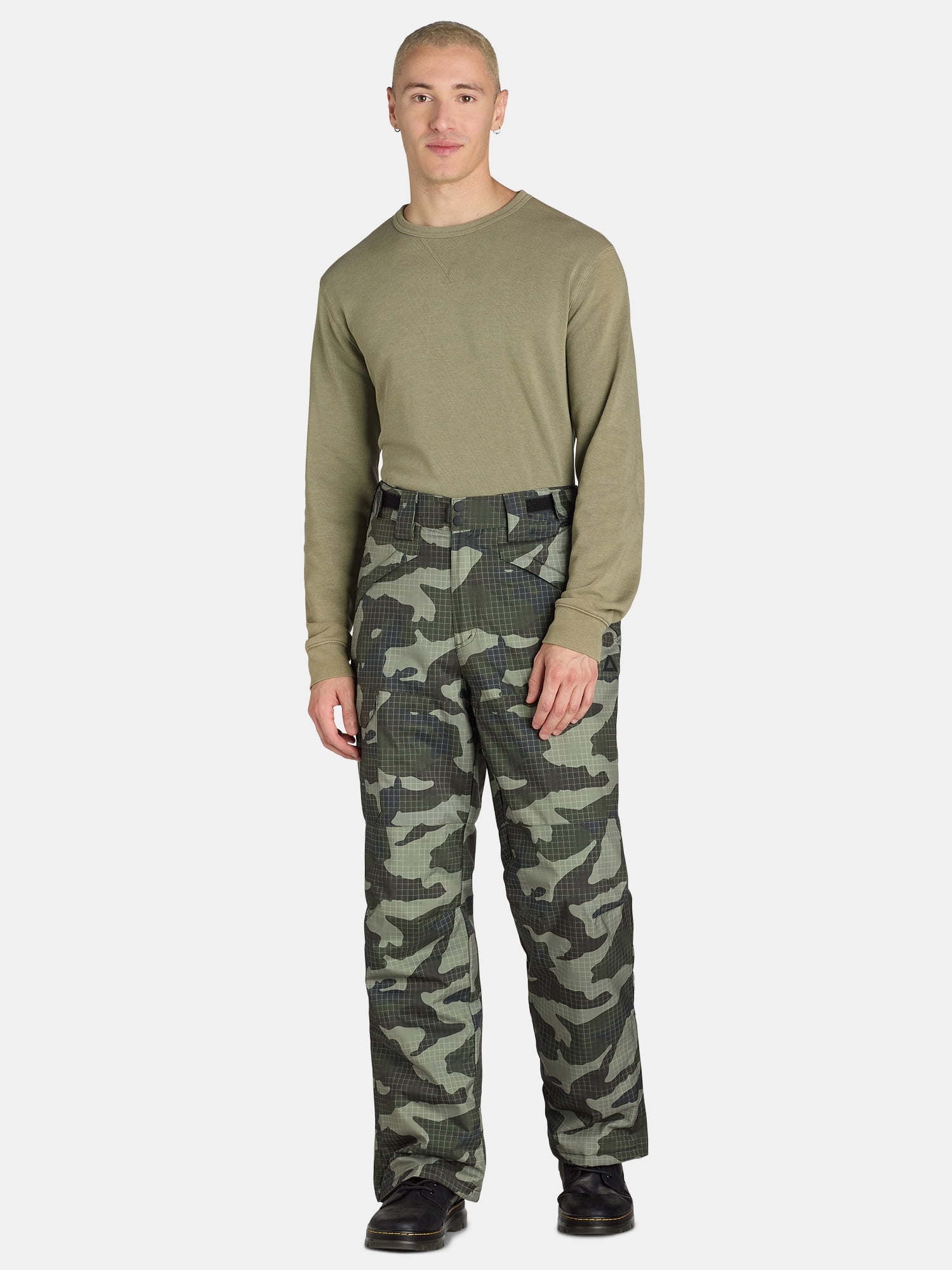 Tec-One Men's Ski Snowboard Pongee Shell Ski Pants