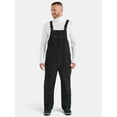 thumbnail image 1 of Tec-One Men's Pongee Shell Ski Snowboard Bib Pants, Sizes M-4XL, 1 of 4