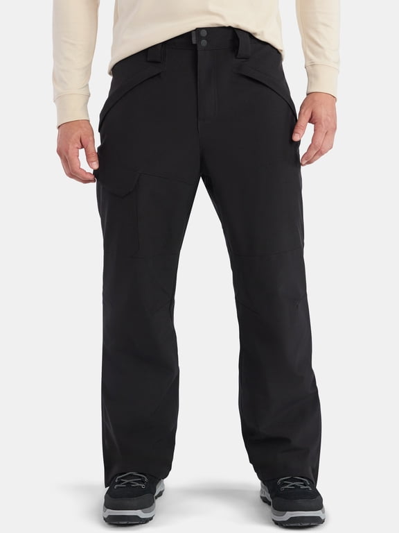 Men's Pongee Shell Ski Snowboard Pants, Sizes M-4XL