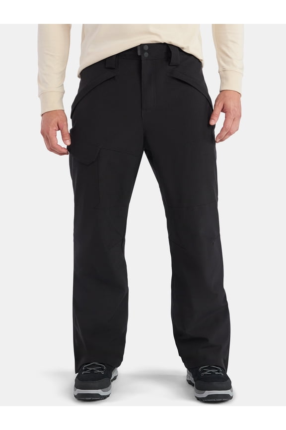 Men's Pongee Shell Ski Snowboard Pants, Sizes M-4XL