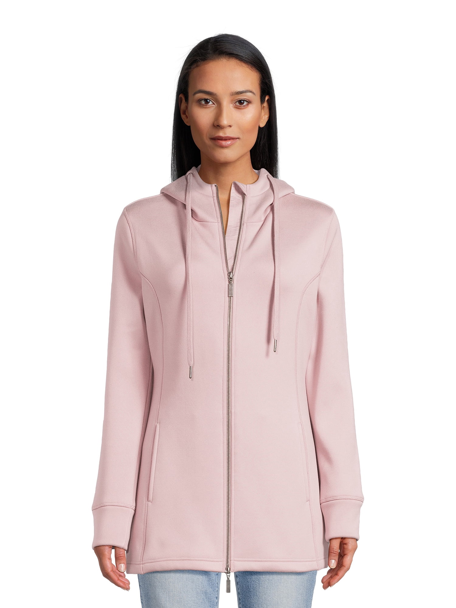 TecOne Women’s Faux Fur Lined Jacket with Hood, Sizes S3X