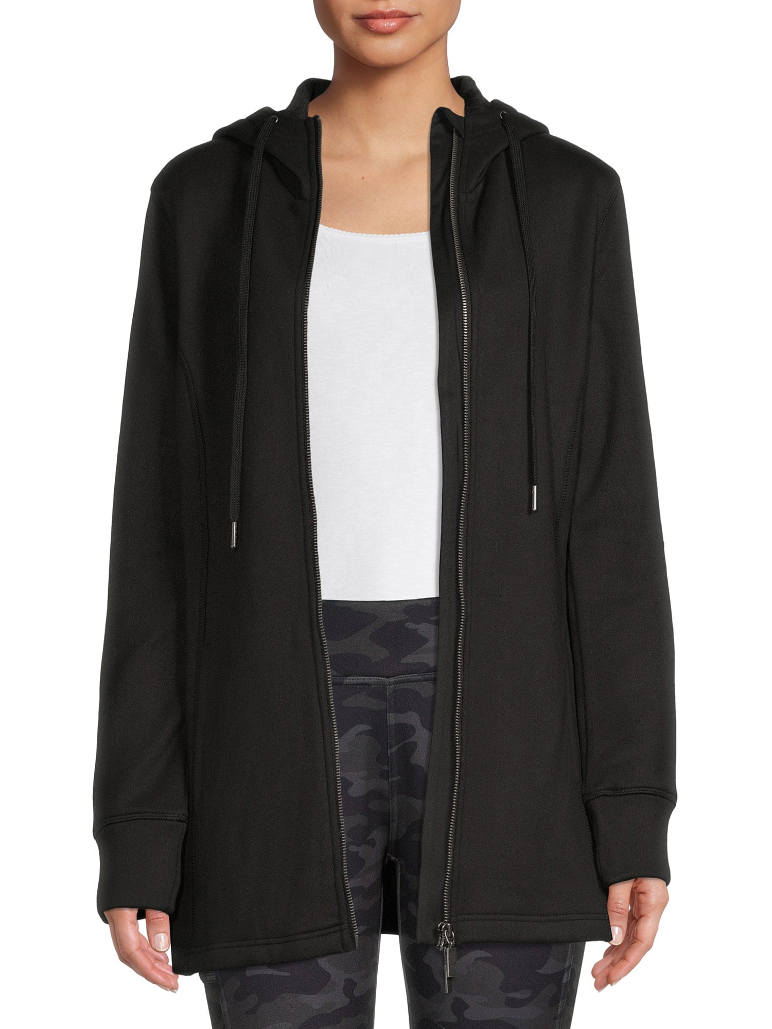 TEC-ONE Women's Warm Faux Fur Lined Hoodie Jacket with Hood
