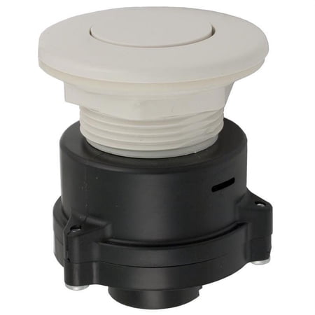 TecMark MPT-01010-3242 Flush Mount Spa Air Button - White