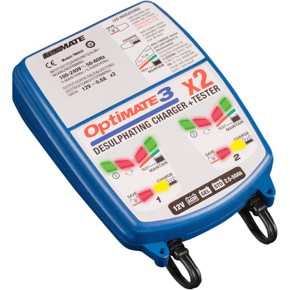 TecMate CTEk Mus 4.3 Polar Year Round Battery Charger for 12V Lead Acid Battery