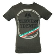 Tecate Mens  T-Shirt - Cerveza Tecate Orgullo de Mexico (Small)
