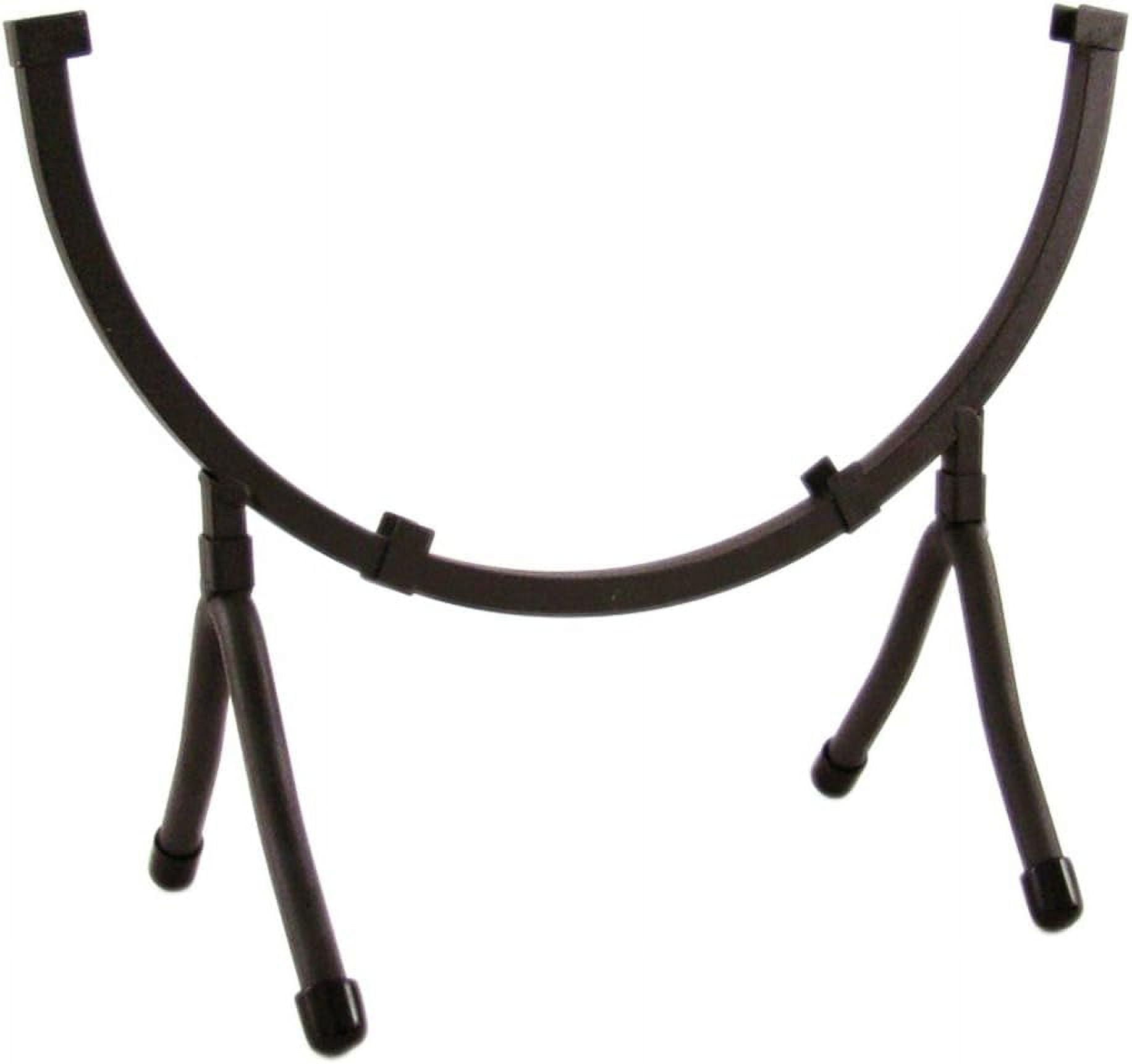 Tech 10Inch Black Metal Art Stand, Round