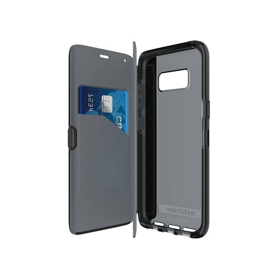 Tech 21 Evo Wallet Drop Protection Case for Samsung Galaxy S8 - Black