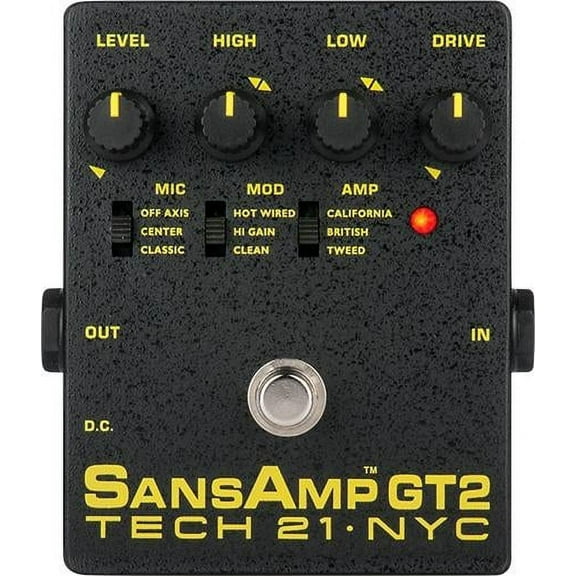 Tech 21 GT2 SansAmp Guitar Amp Simulator