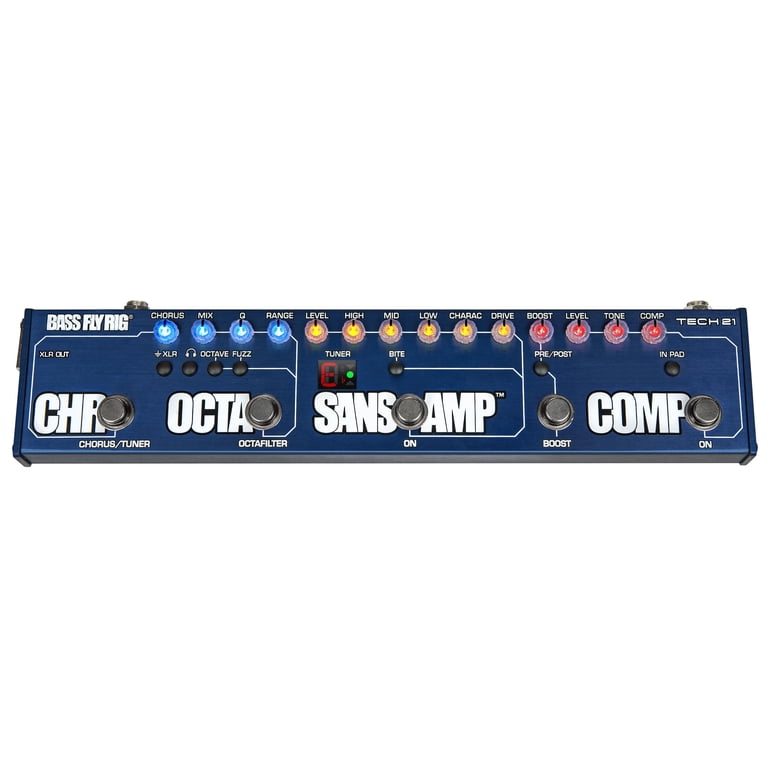 Fly Bass SansAmp 21 Tech bass amp sans RIG FLY BASS 21 TECH ベース Rig Walmart.com - Pedal Bass Multi-Effects ベース