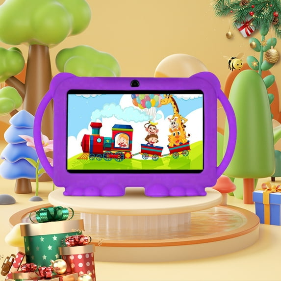 Tech Under $50 amlbb Upgraded 7-inch Children's WiFi Tablet Computer Android Tablets 2+16G Children's Early Education Learning Machine Parent-child Gift Machine Christmas Gift