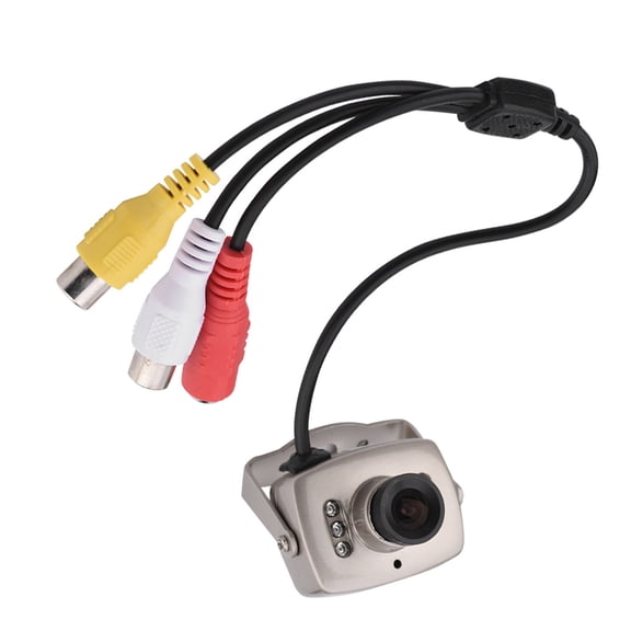 Tech Accessories High sensitivity and definition, 3.6mm Mini camera, Small CCTV, Audio Output, for Home Security with Night