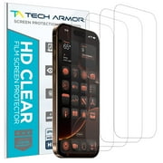 Tech Armor 4 Pack HD Clear Film Screen Protector for Apple NEW iPhone 16 Pro Max 6.9 Inch