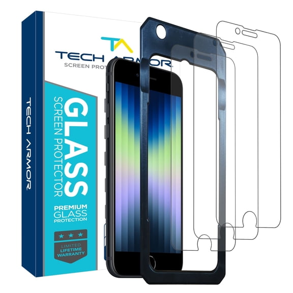 Tech Armor Ballistic Glass Screen Protector for iPhone 6/6S 4.7-Inch
