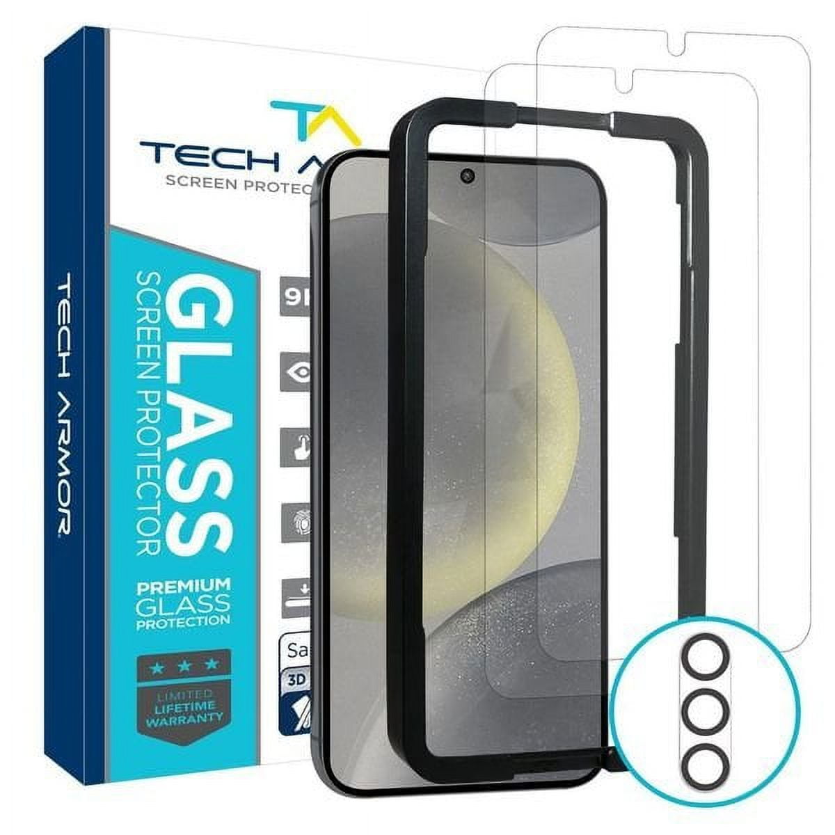 Tech Armor Samsung Galaxy S24 Plus Screen Protector 2 Pack, Ballistic