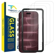 Tech Armor Screen Protector for iPhone 18 Pro Max, Ballistic Glass, 3-Pack
