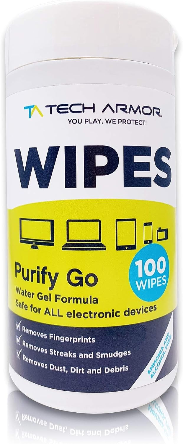 Tech Armor Wipes - Screen Wipes For TV Screen Cleaner, Computer Screen ...