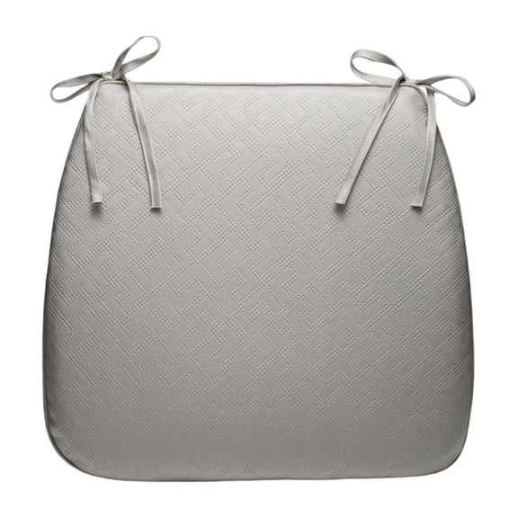 Tech Cloth Memory Seat Cushion - Breathable, Thin, for Sedentary, Car/Chair Use, Lumbar Decompression