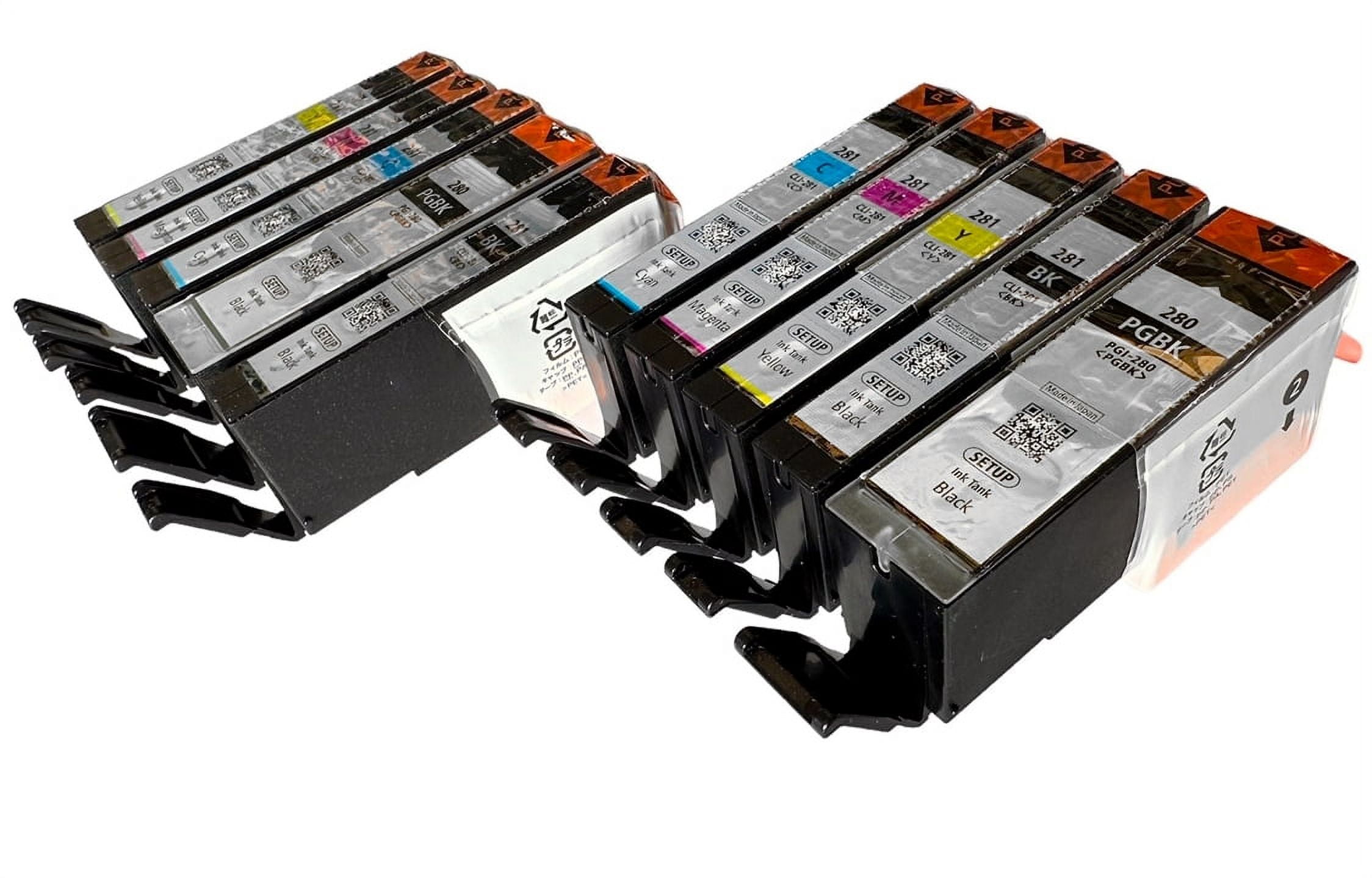 Tech Deals 280 281 Ink Cartridges Compatible with Canon Pixma Printers