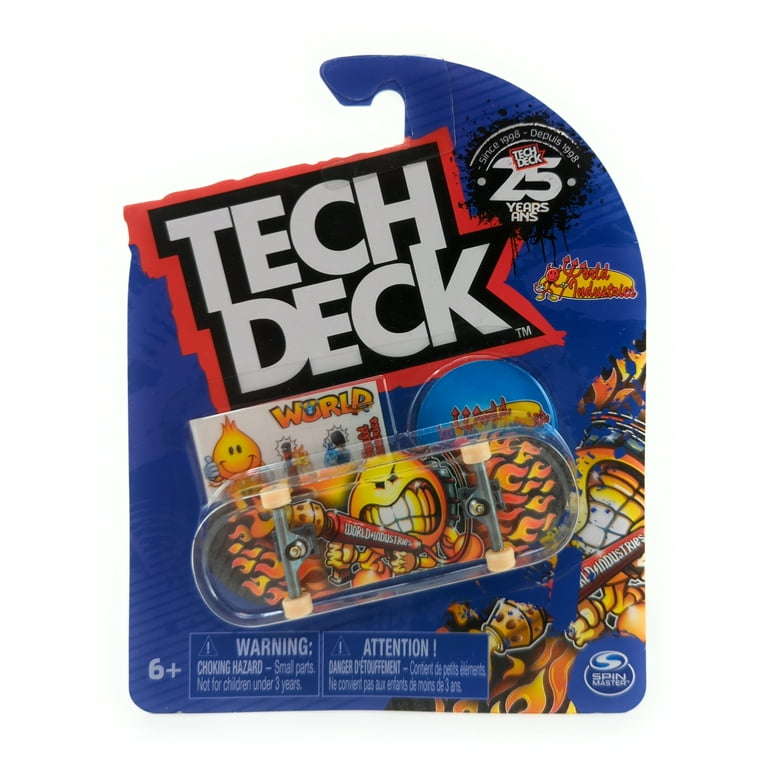 Tech Deck Fire Foot セット World Industries