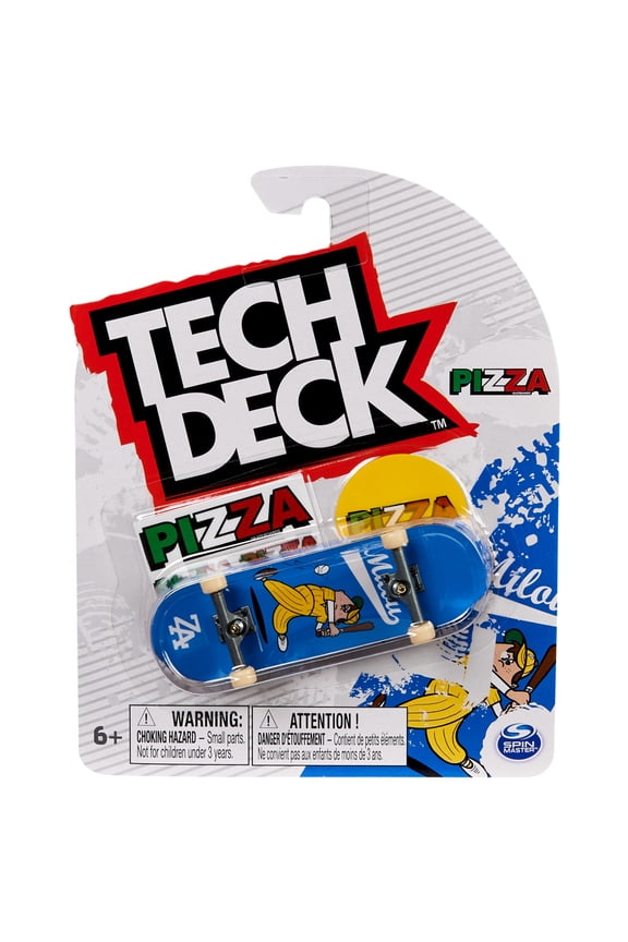 , 96mm Fingerboard Mini Skateboard with Authentic Designs, For Ages 6 and Up (Styles May Vary)