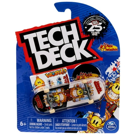Tech Deck, 96mm Fingerboard Mini Skateboard with Authentic Designs, For Ages 6 and Up (Styles May Vary)