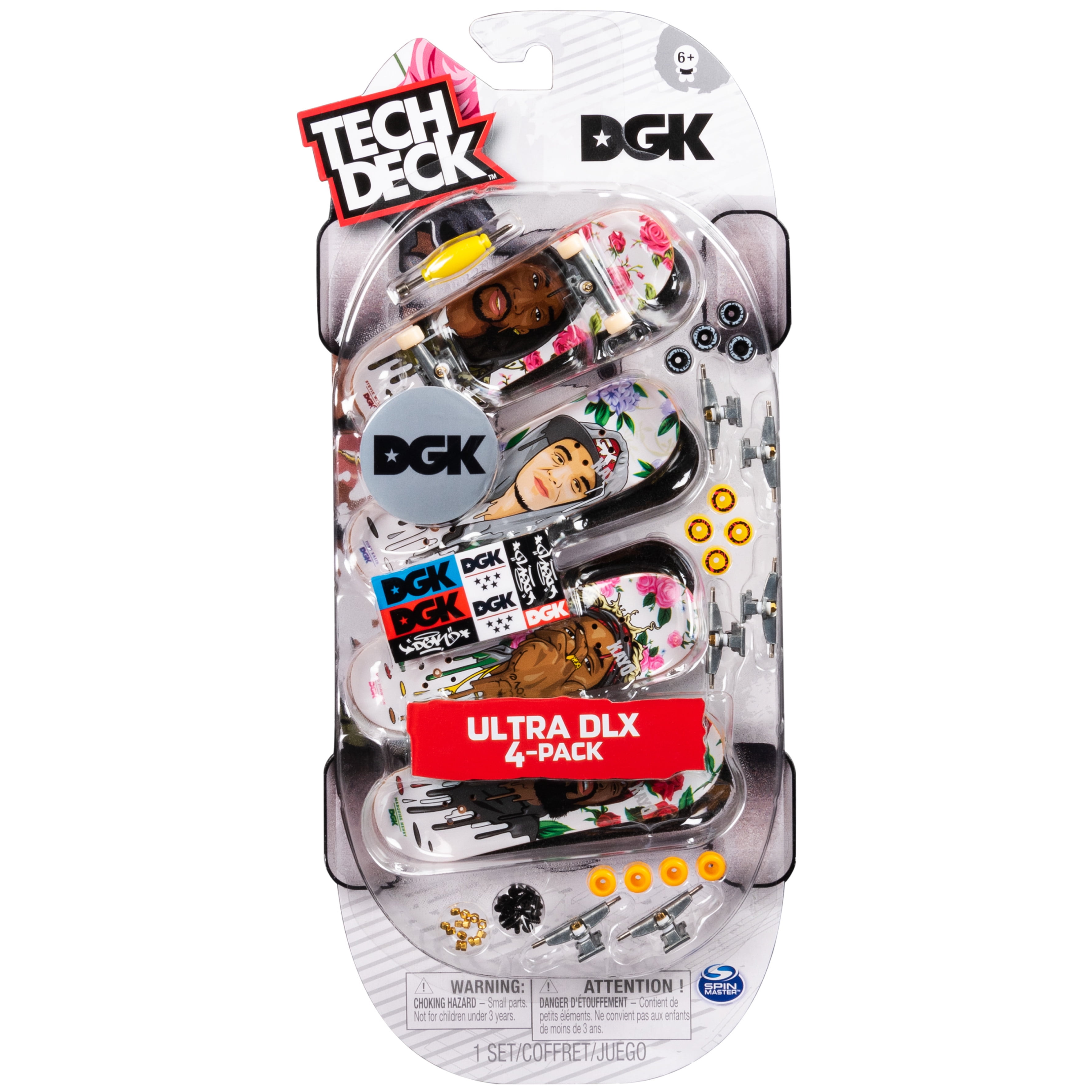 Tech Deck 96mm Fingerboards 4Pack DGK