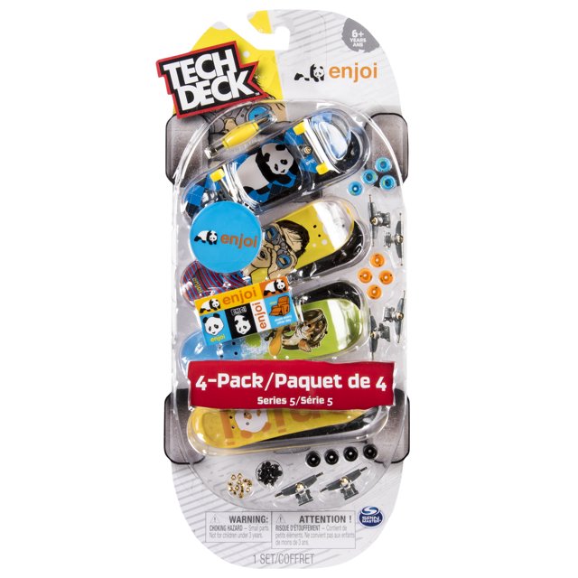 Tech Deck 96mm Fingerboards 4Pack Enjoi