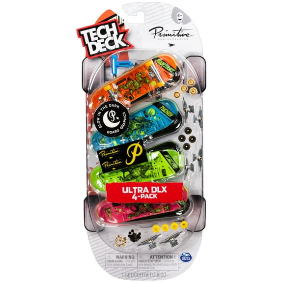 Tech Deck - 96mm Fingerboards - 4-Pack - Primitive