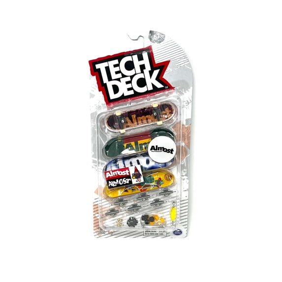 Tech Deck Almost Skateboards 4 Pack - Walmart.com