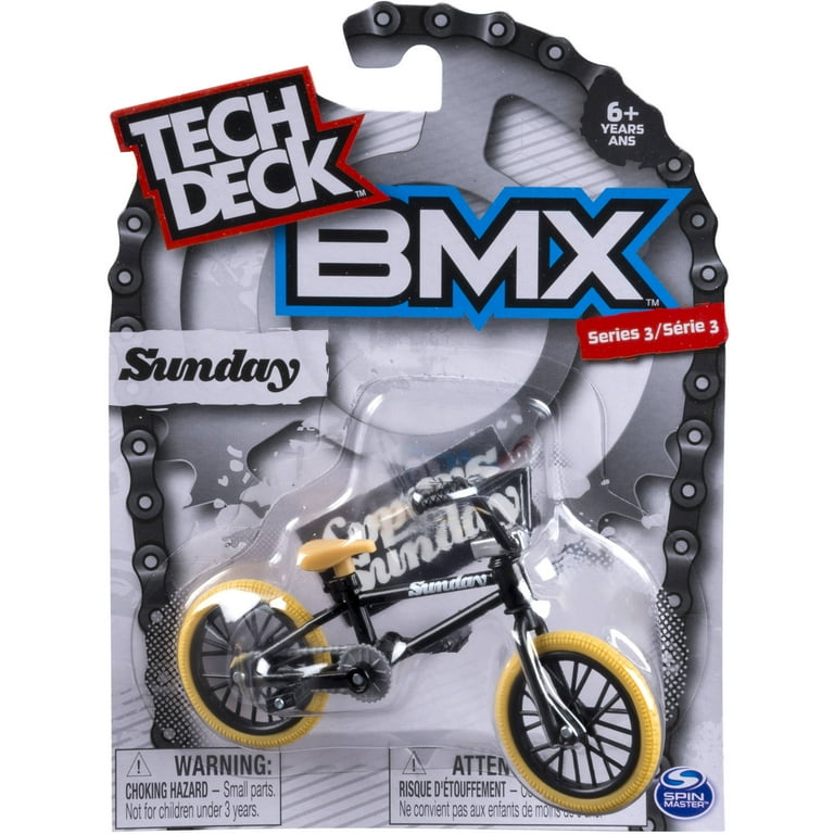 Tech Deck BMX Finger Bike Sunday Black Orange