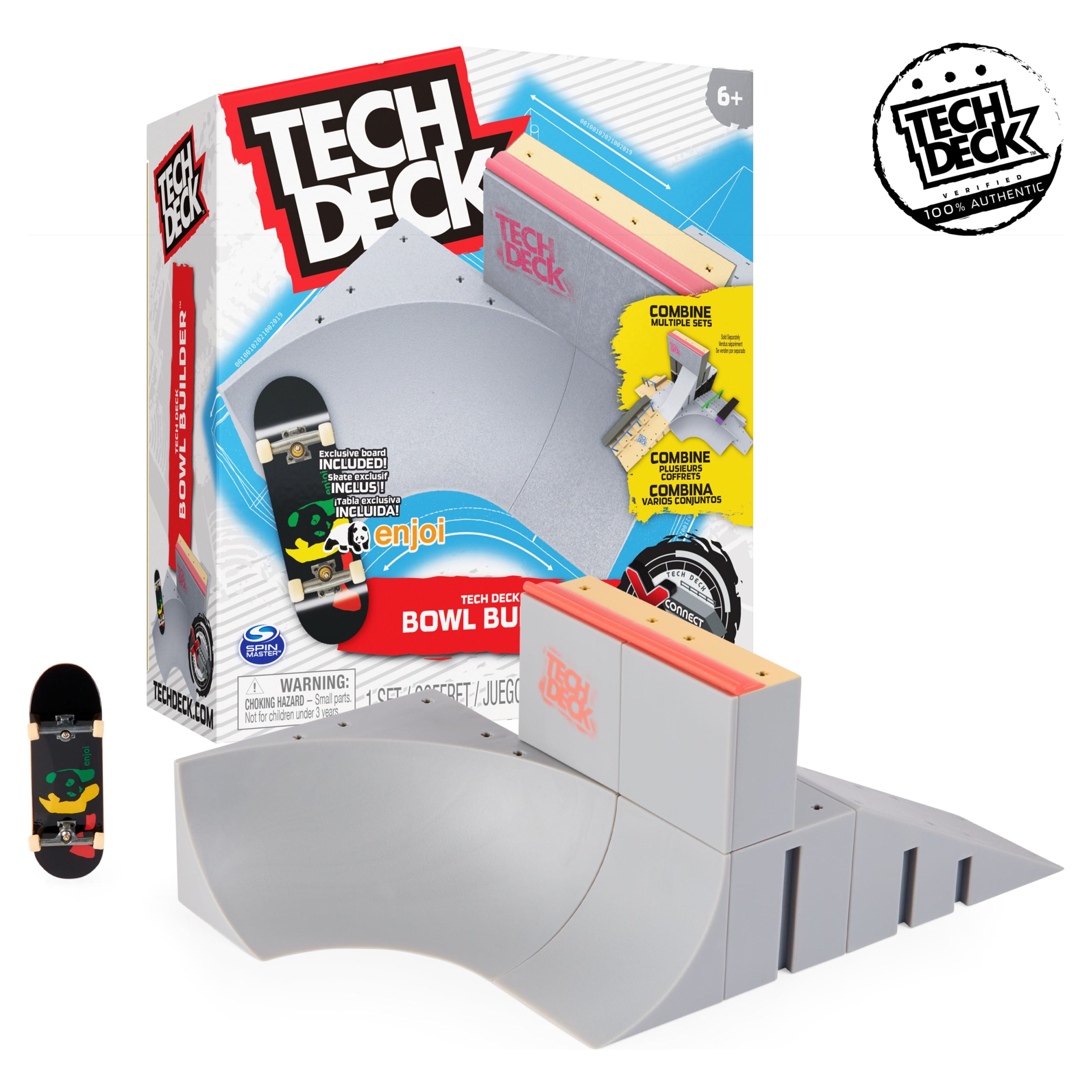 Tech Deck, Bowl Builder X-Connect Fingerboard Skate Park Playset