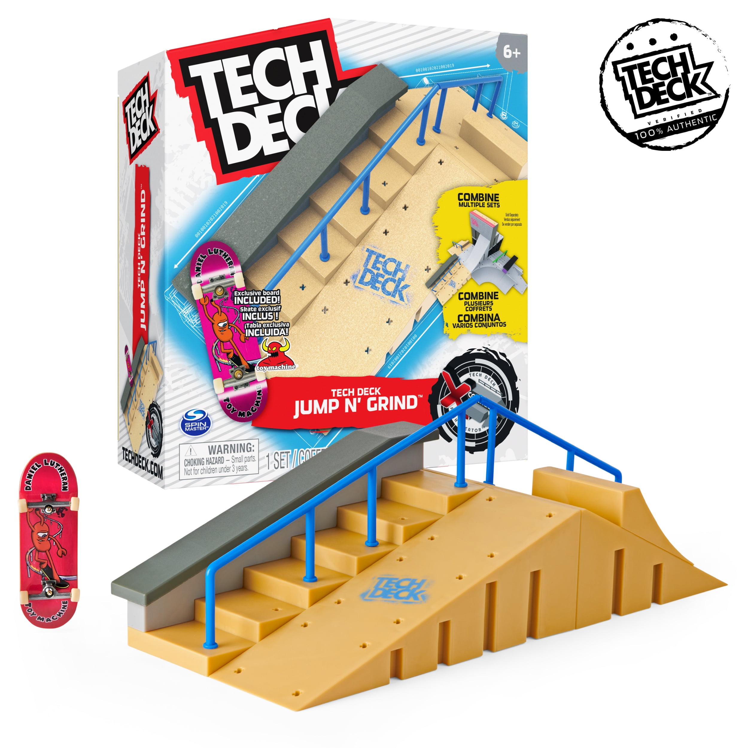 Children Finger Skateboards Skate Toy Skate Park Ramp Set Tech