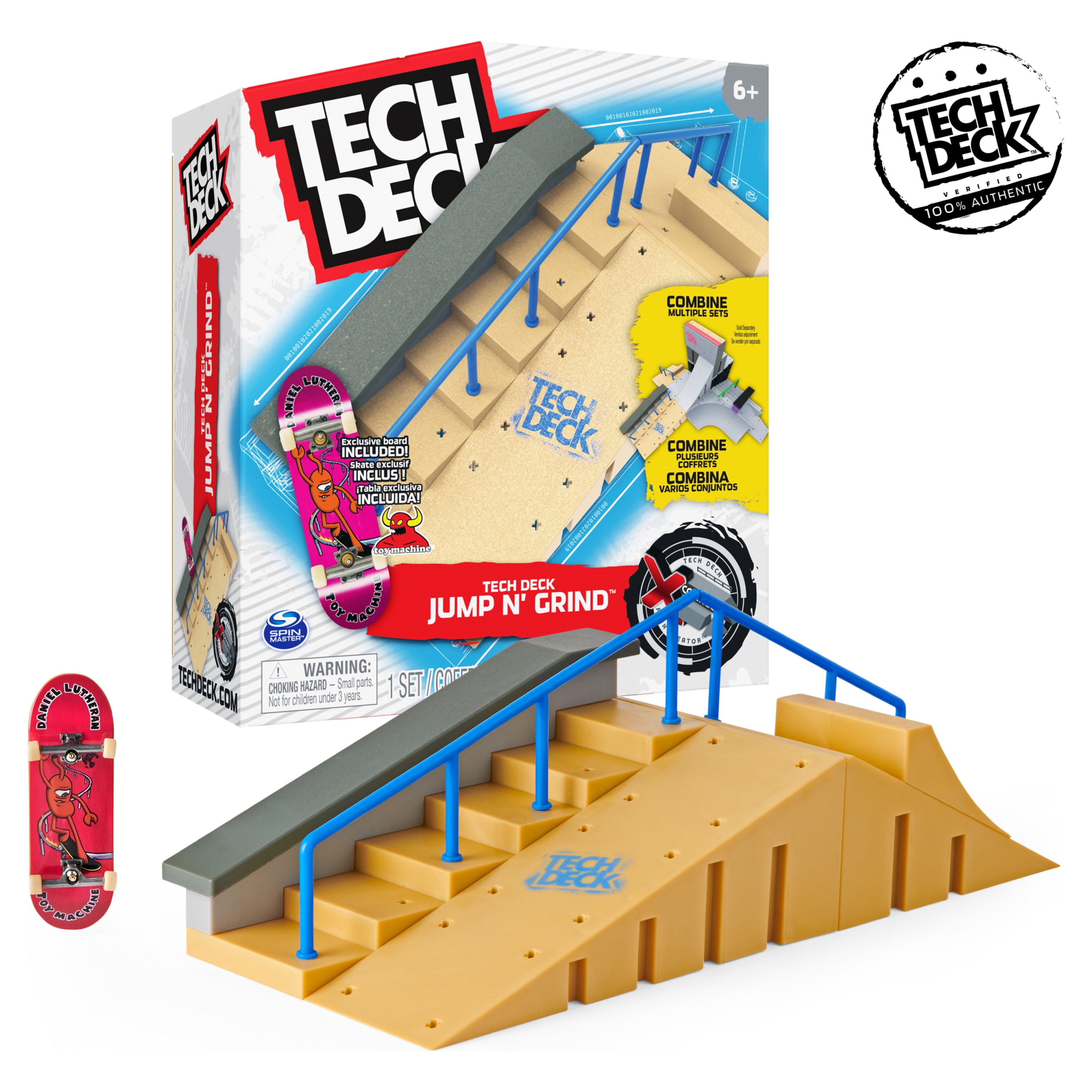 Tech Deck, Jump N' Grind X-Connect Fingerboard Skate Park Playset