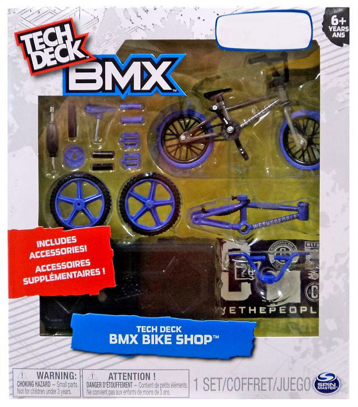  Tech Deck BMX Complete Gift Set Bundle with Matty's Toy Stop  Storage Bag - 4 Pack (Assorted Series) : Toys & Games
