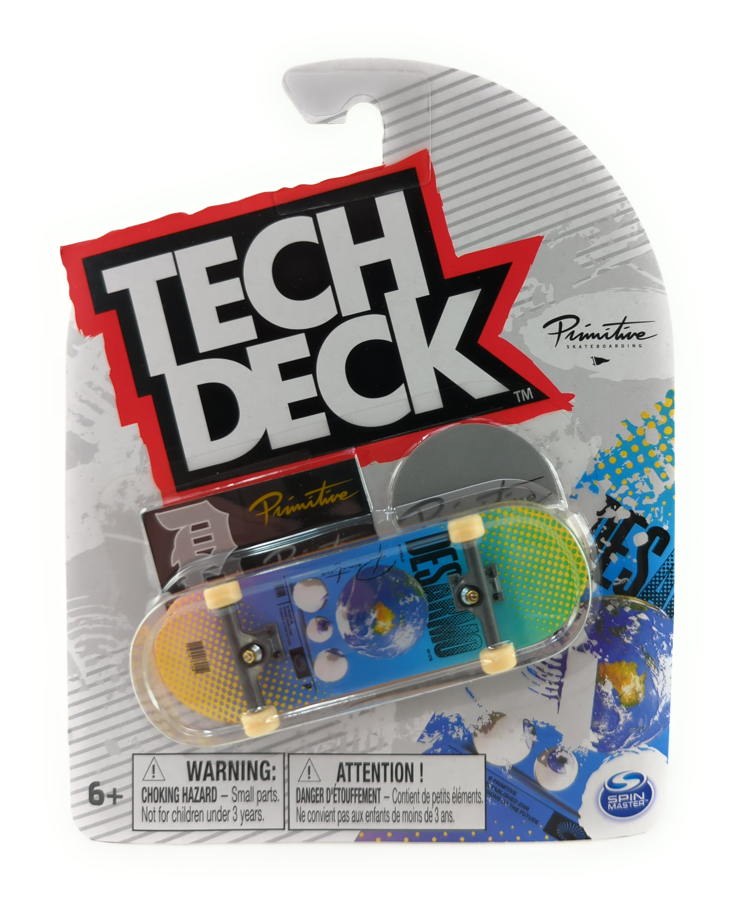 Tech Deck Primitive Skateboards Wade Desarmo Vision Complete