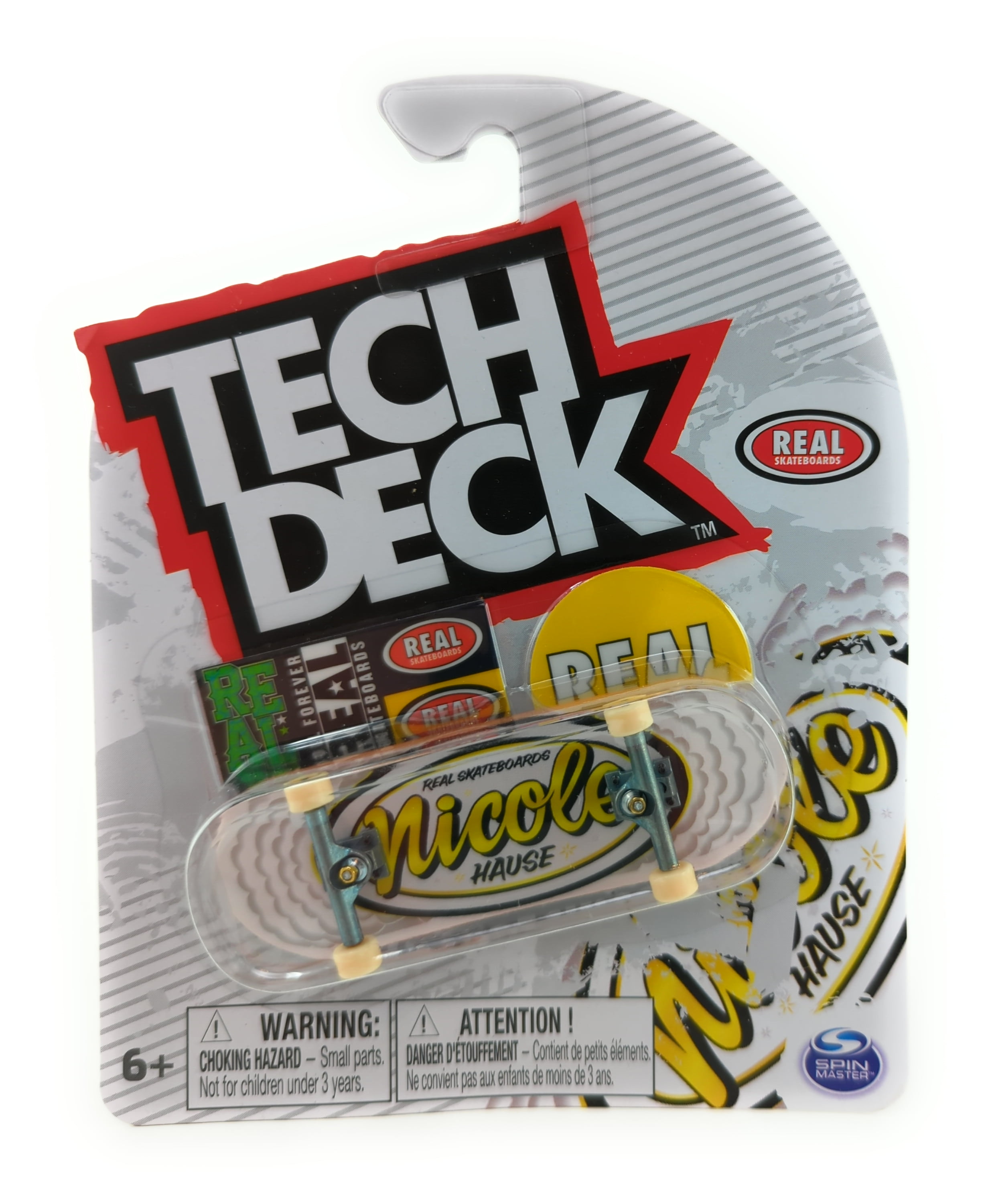 Tech Deck Real Skateboards Nicole Hause Pro Oval Complete 96mm