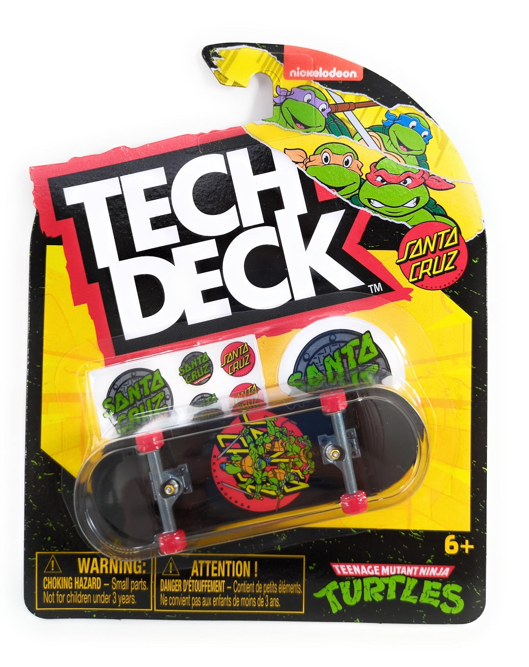 タッキナルディー  Tech Deck Santa Cruz Skateboards Teenage Mutant Ninja Turtles Dot