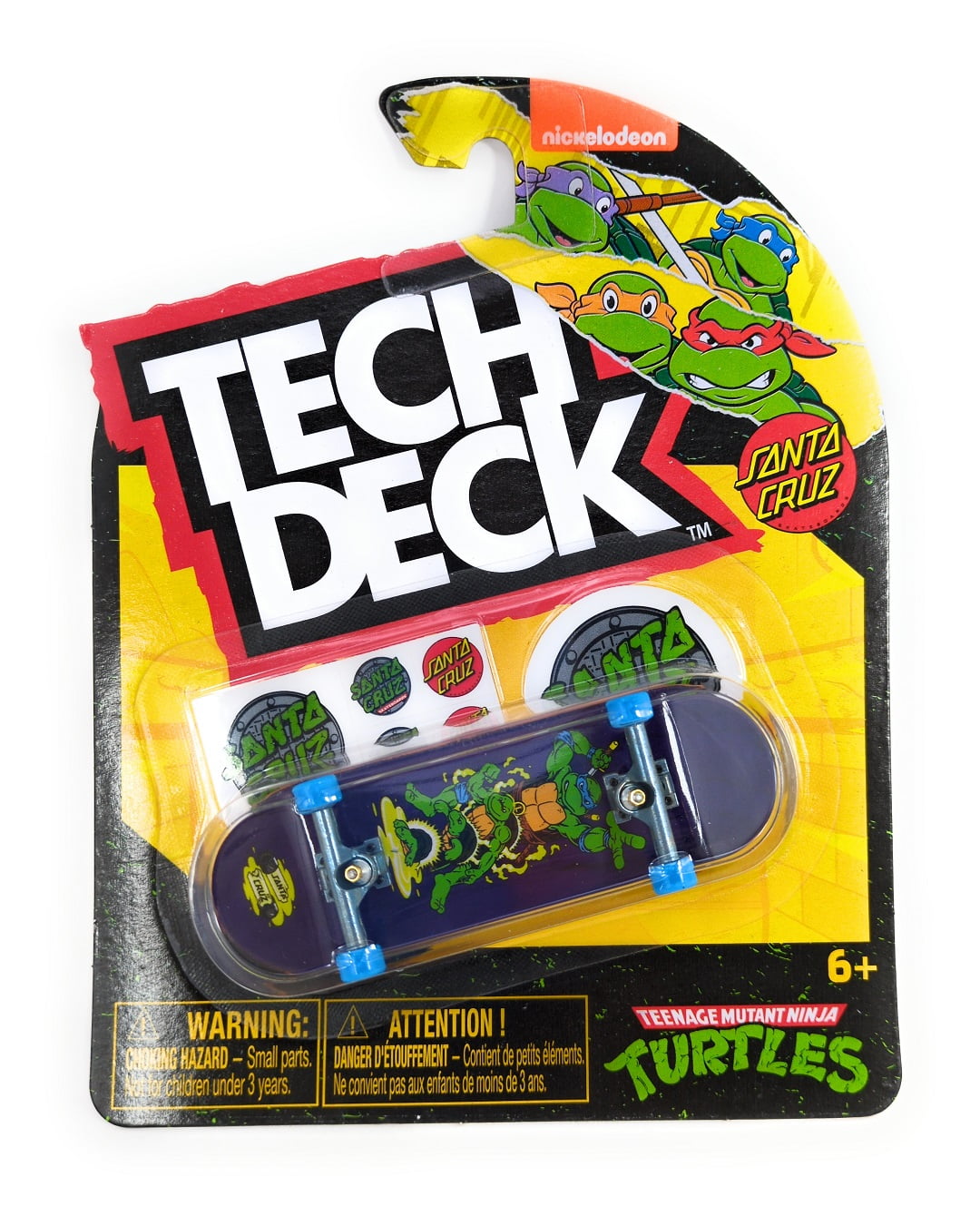 Tech Deck Santa Cruz Skateboards Teenage Mutant Ninja