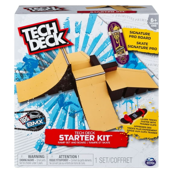 Tech Deck - Starter Kit - Ramp Set and Board