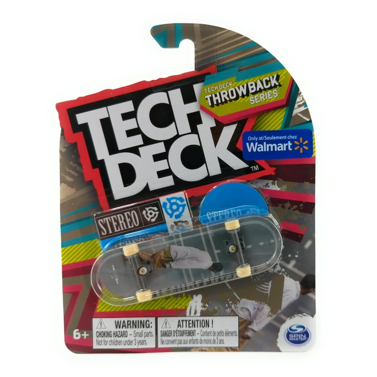 Tech Deck Throwback Series Stereo Skateboards Pastras S.F.