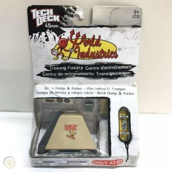 Tech Deck Training Facility World Industries Bank Ramp and Kicker